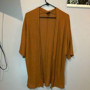 Rue 21 orange-ish cardigan